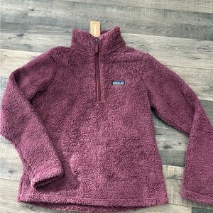 NWT Patagonia Women's Los Gatos 1/4 Zip in Plum